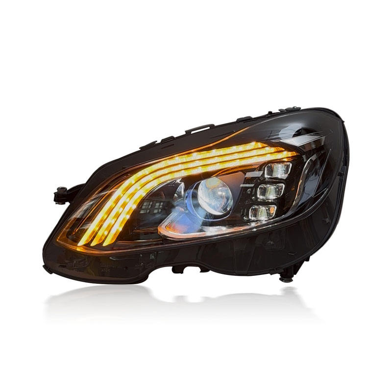 Mercedes-Benz E-Class W212 LED Headlights 2013–2015 | Dynamic DRL | Exclusive Smoked