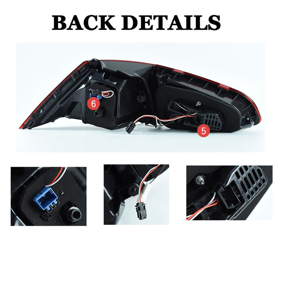 Volkswagen MK7 Golf 7 TailLights