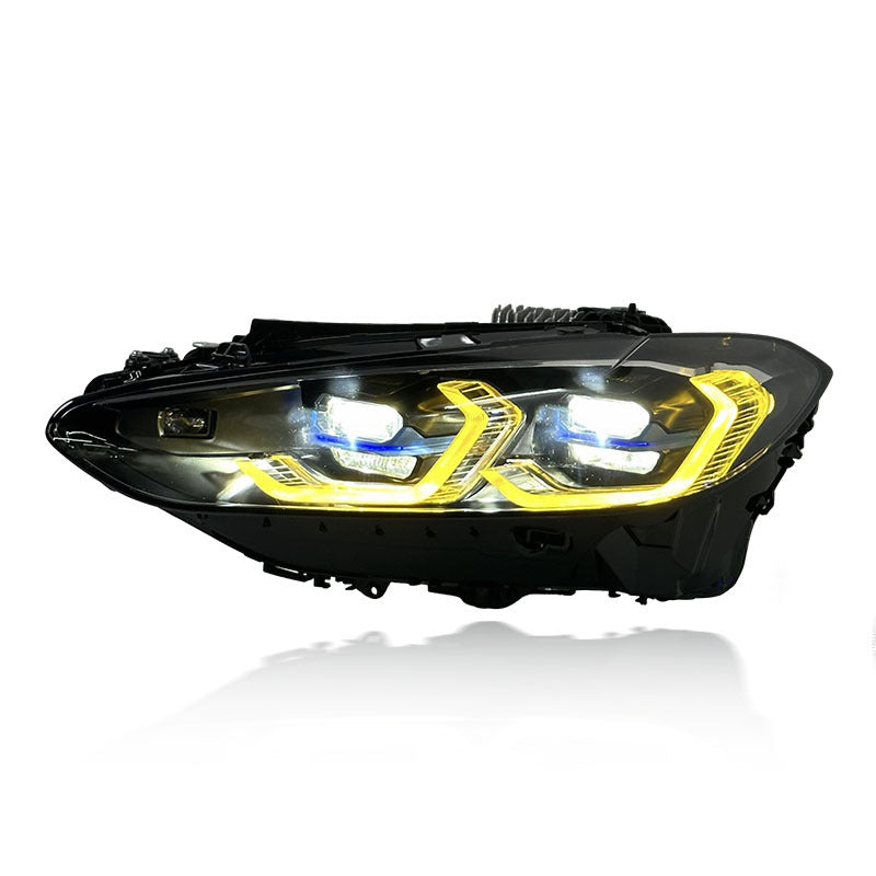 BMW G22 G26 G82 Headlights White/Yellow/Amber DRL