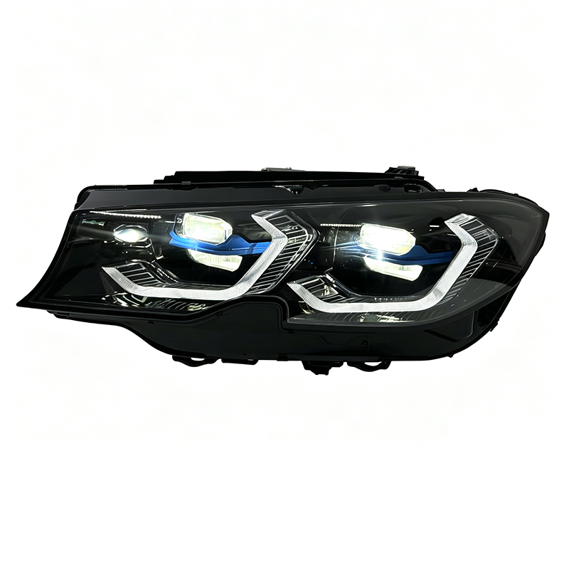 BMW 3-Series G20 G28 Smoked Dual Color Headlights