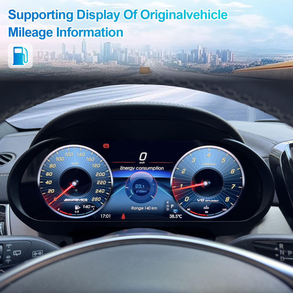 Mercedes-Benz ML GL GLE GLS W166 X166 Virtual Cockpit