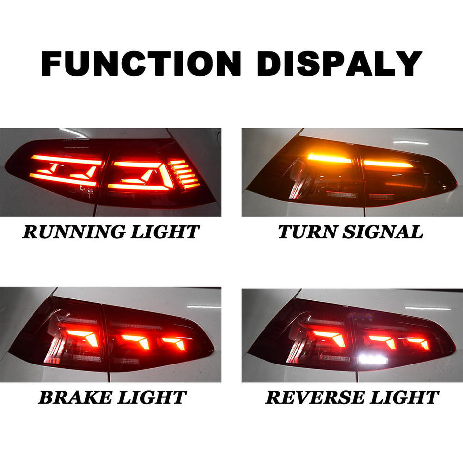 Volkswagen MK7 Golf 7 TailLights