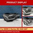BMW 2 Series M2 G42 G87 2021-UP Headlights