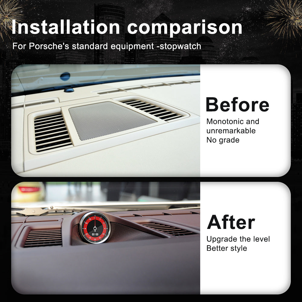 Porsche Panamera 2010-2016 LCD Stopwatch