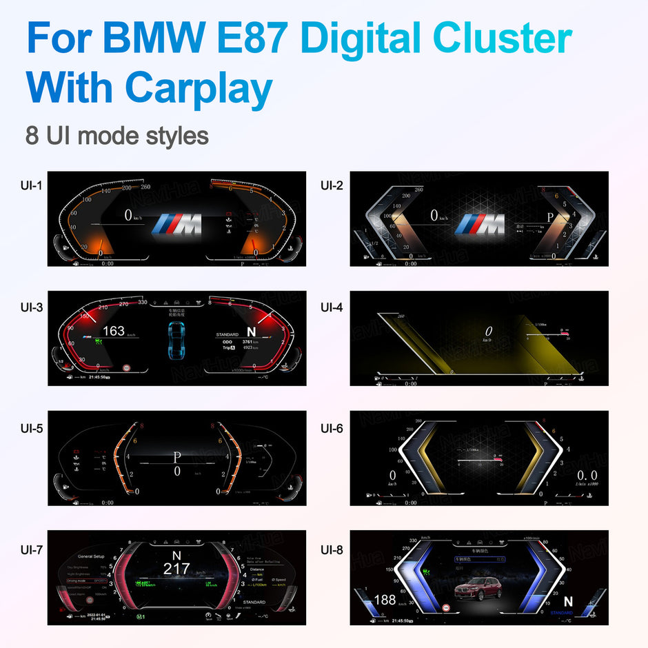 BMW E87 2006-2011 Digital Cluster