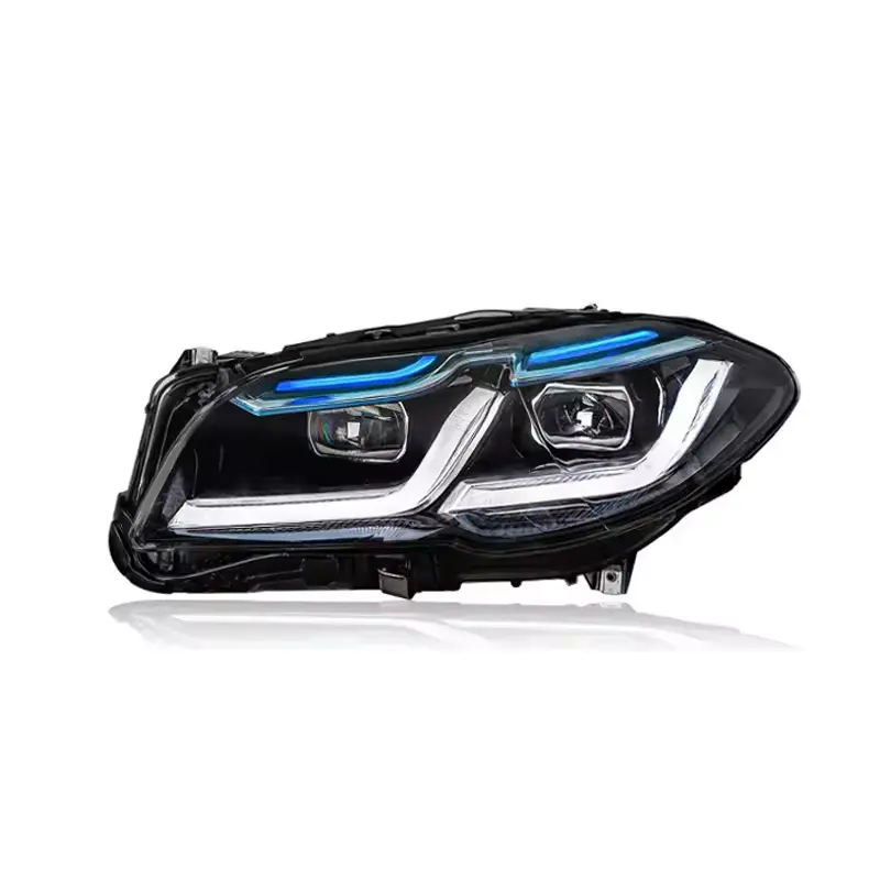 BMW 5 Series 2011-2017 F10 F18 Head Lamp Assembly Modified LED Lens Headlight