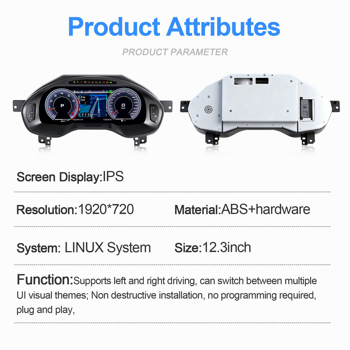 Audi A6 A7 2013-2018 Digital Dashboard