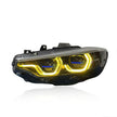 BMW F32 F33 F36 F80 F82 M3 M4 Yellow/White DRL Headlights