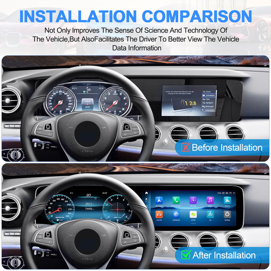 Mercedes-Benz E-Class W213 2016-2018 Dual Screen
