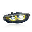 BMW F32 F33 F36 F80 F82 M3 M4 Yellow/White DRL Headlights