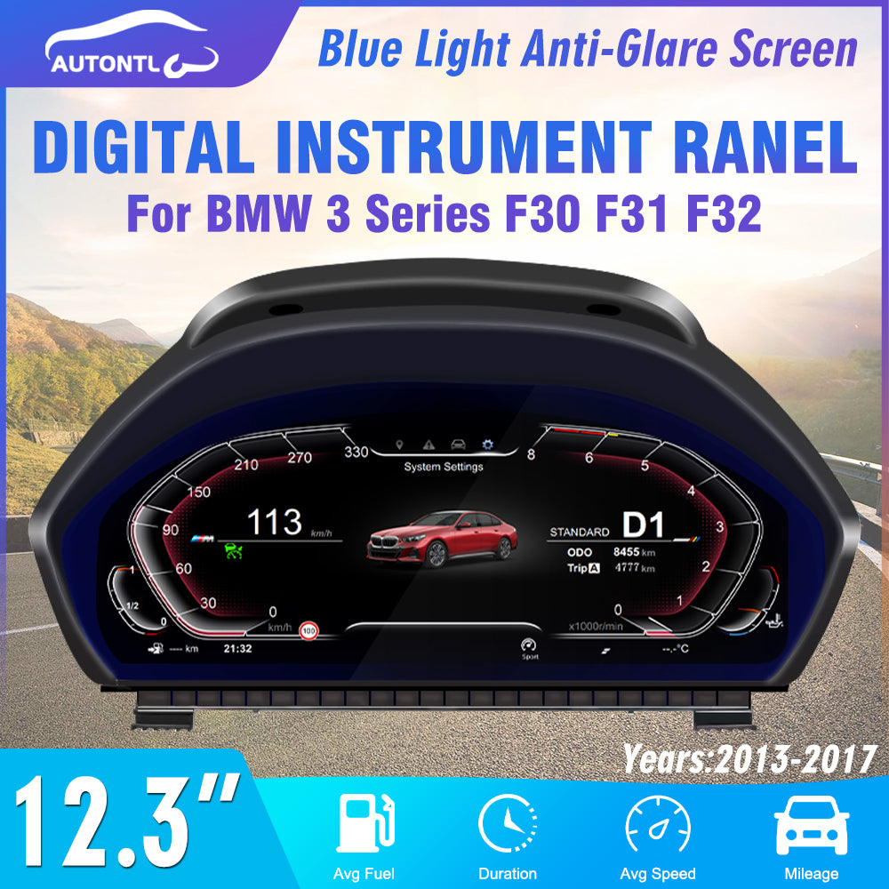 BMW 3 Series F34 2013-2017 Digital Cluster