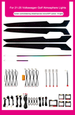 Volkswagen Golf 8 2021-2025 Ambient Lights