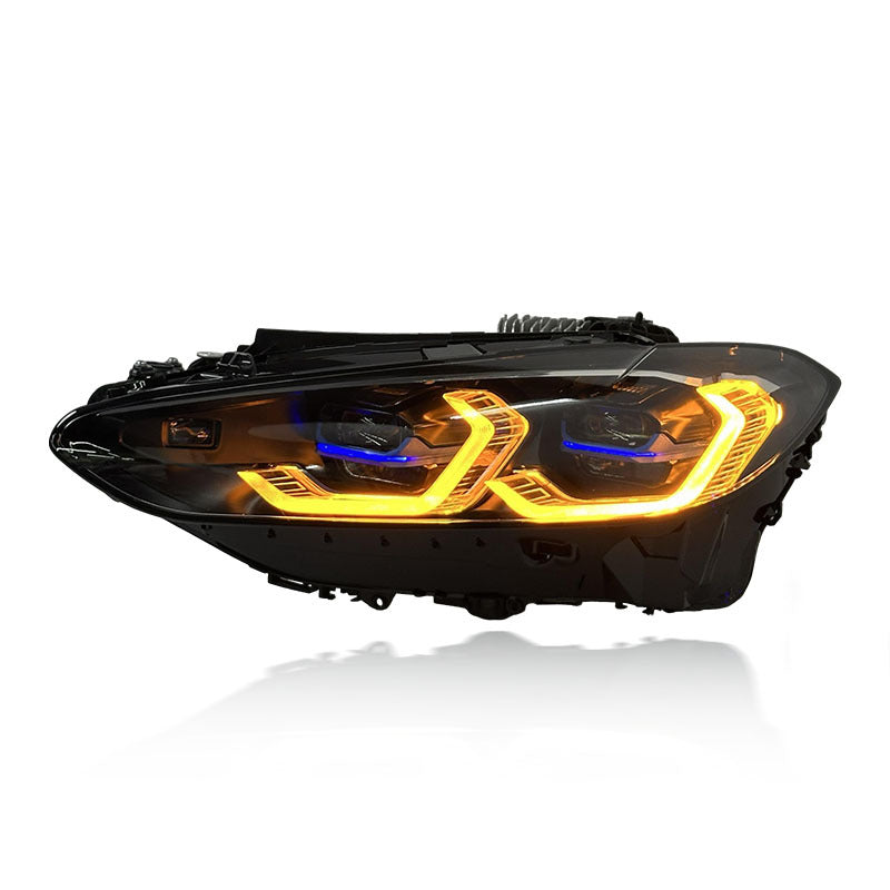 BMW G22 G26 G82 Headlights White/Yellow/Amber DRL
