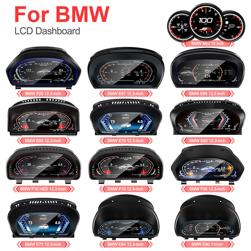 BMW 5 Series GTF07 F10 F11 F18 6 Series F06 F12 F13 7 Series F01 F02 F03 X3 F25 X4 F26 X5 F15 X6 F16
