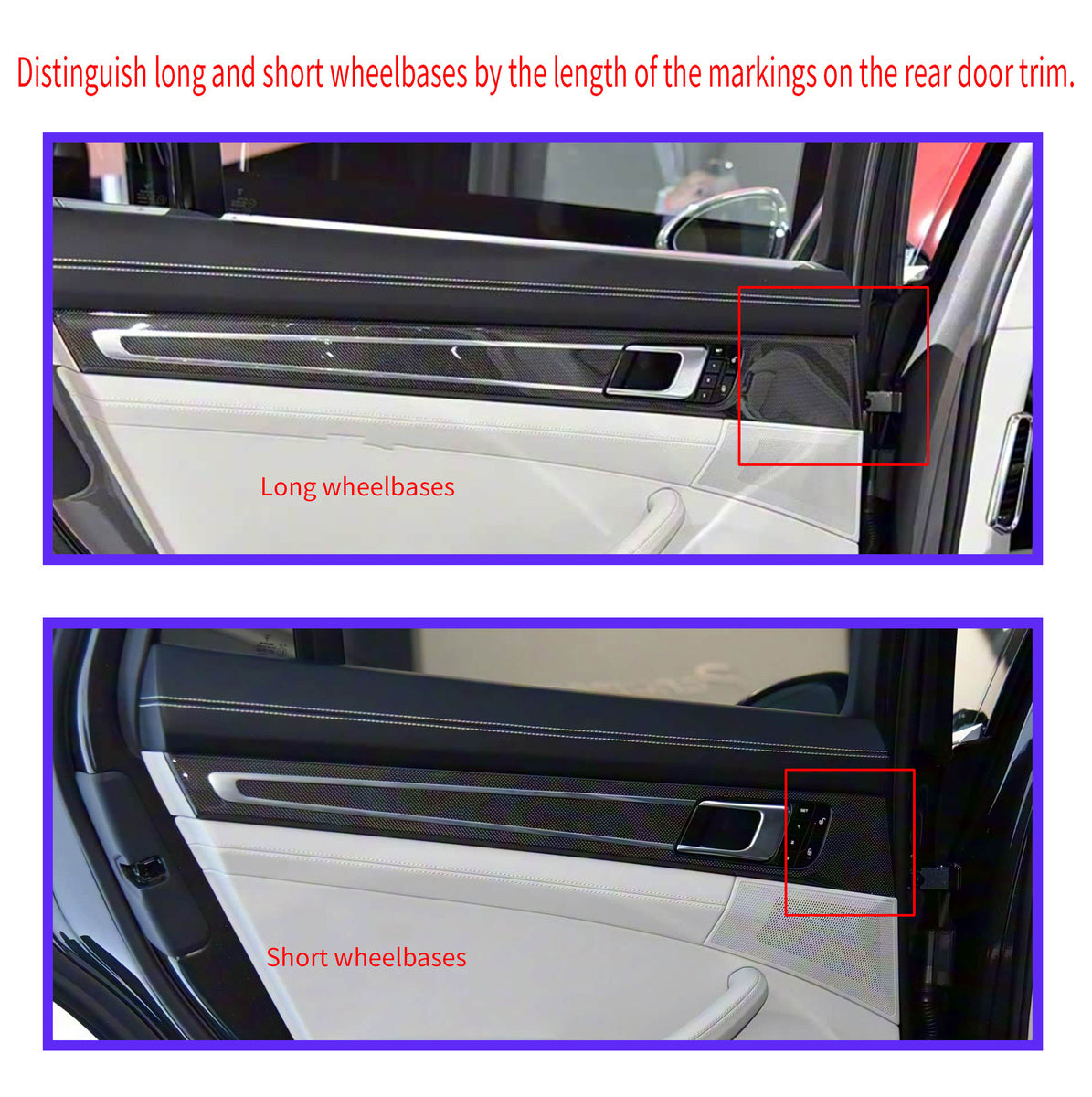 Porsche  Panamera 2017-2023 Ambient Lighting