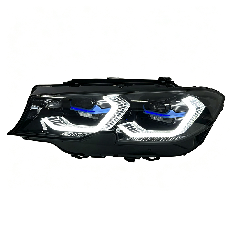 BMW 3-Series G20 G28 Smoked Dual Color Headlights