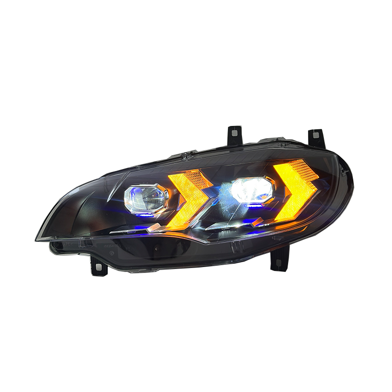 BMW X6 E71 2008-2014 Dual-Color Plug and Play LED Headlights