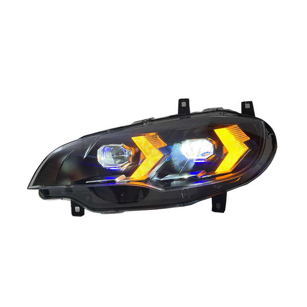 BMW X6 E71 2008-2014 Dual-Color Plug and Play LED Headlights