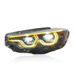 BMW 4 Series F32 F36 M3 M4 2013-2018 Dual Color Headlamps