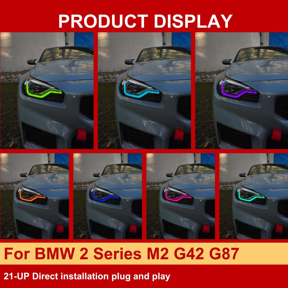 BMW 2 Series M2 G42 G87 2021-UP Headlights