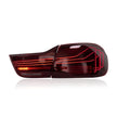 BMW 4 Series F82 F32 F33 F36 F83 M4 Taillights 2014-2020  Upgrade CSL Rear LED Lamp + Dynamic Turn Signal