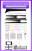 Volkswagen Passat 2019-2024 Ambient Lights