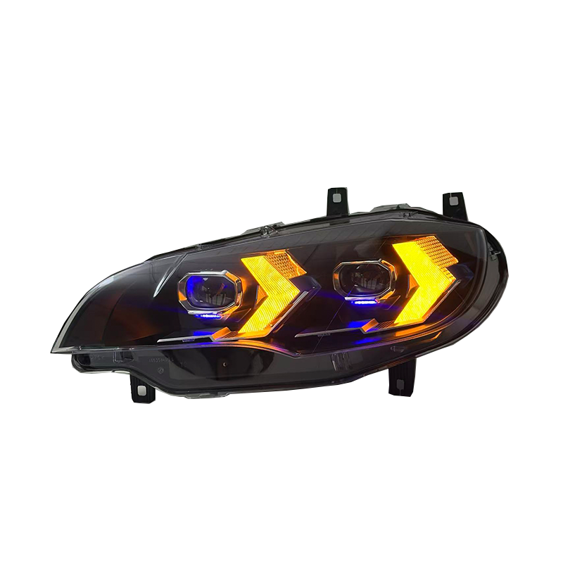 BMW X6 E71 2008-2014 Dual-Color Plug and Play LED Headlights