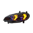 BMW X6 E71 2008-2014 Dual-Color Plug and Play LED Headlights