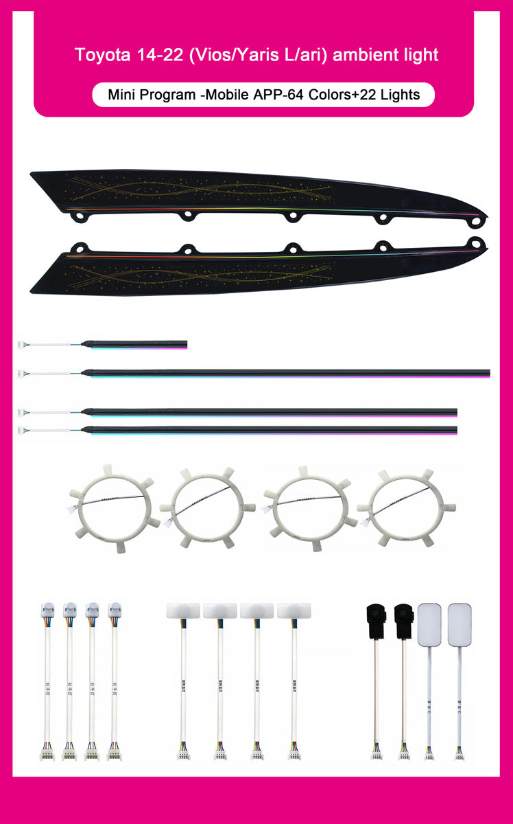 Toyota YARIS-L Ambient 2014-2022 Lights