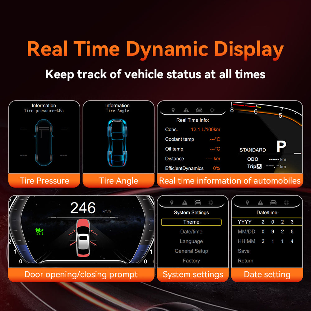 BMW 3 Series F34 2013-2017 Digital Cluster