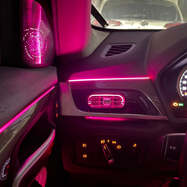 BMW X1 X2 2016-2022 F48 F49 Ambient Lighting with air vent