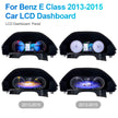 Benz E Class 2013-2015 Auto Speedometer Linux System With Carplay