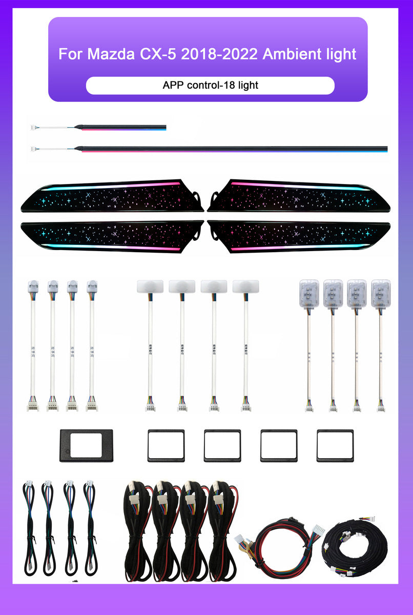 Mazda CX-5 2018-2022 Ambient Lighting Trim