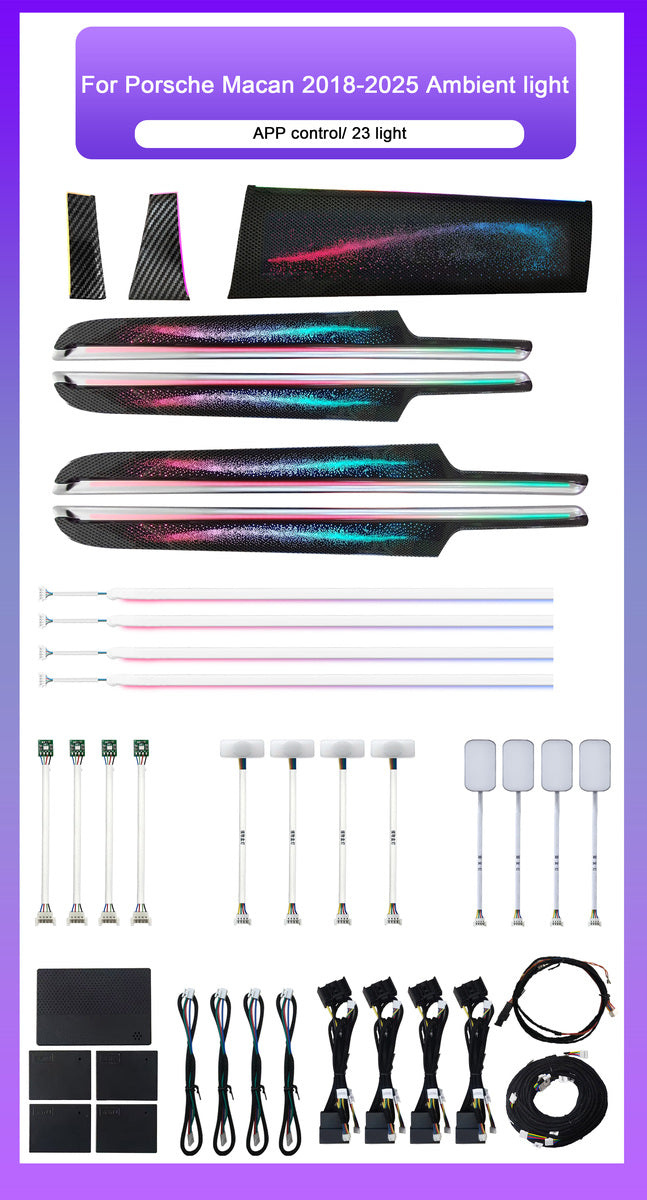 Porsche MACAN 2018-2025  Ambient Light