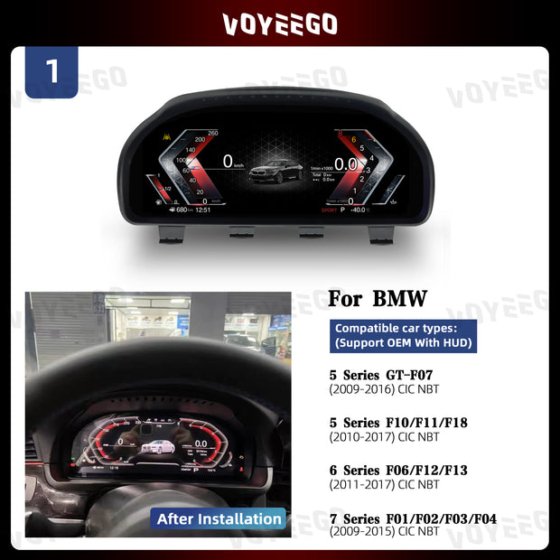 BMW 5/6/7 Series Digital Cluster